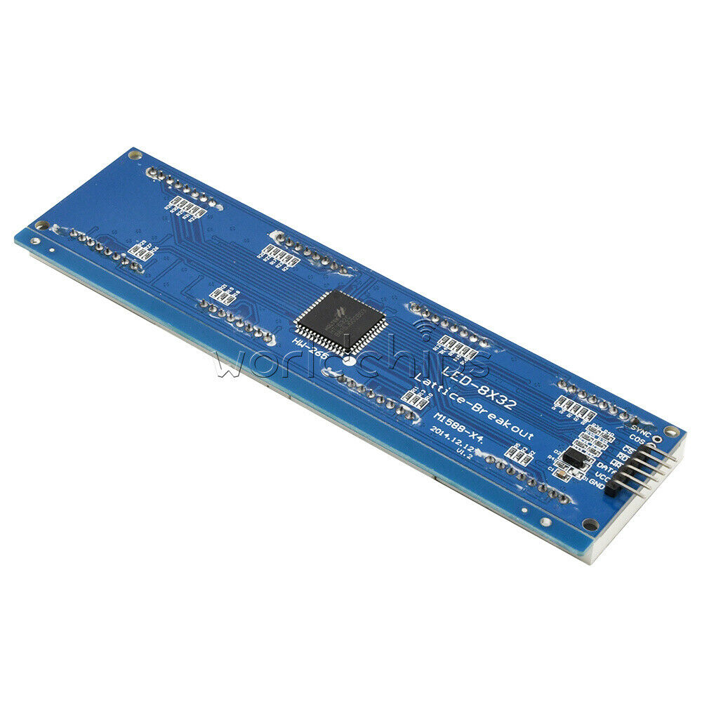 HT1632C Display + MCU dot Matrix Module 3208 Red led Replace MAX7219