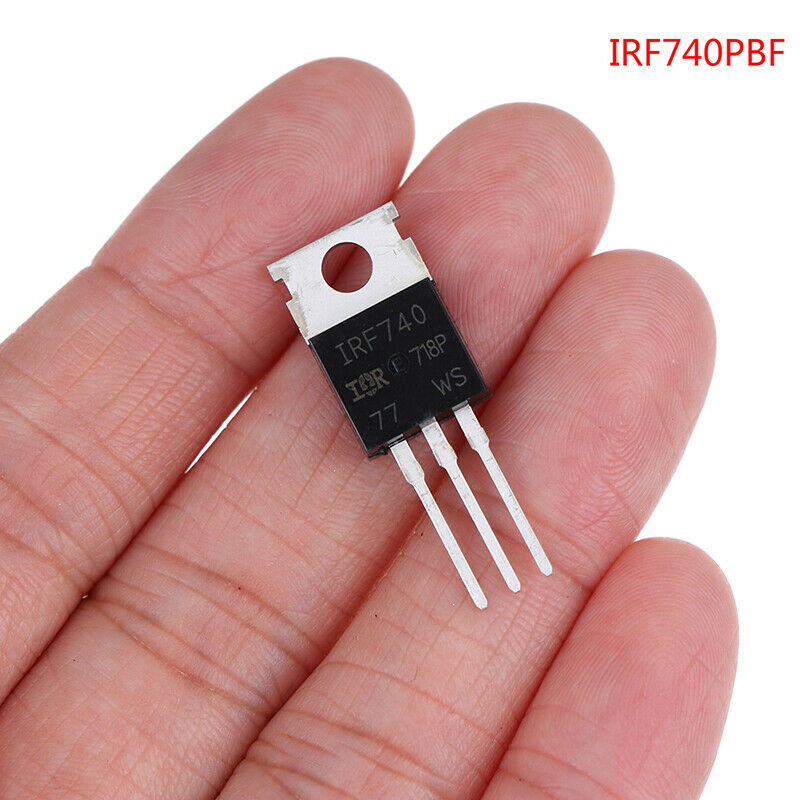 10 pcs IRF740PBF 10A / 400V Series TO-220 Field Effect TubefaPTUKTPUKK Pb
