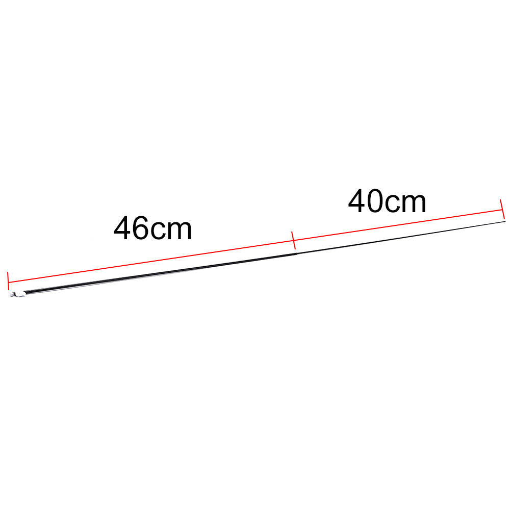 46cm 2intervals Fishing rod Short tips Solid and hollow carbon rod AccessoriDDAU