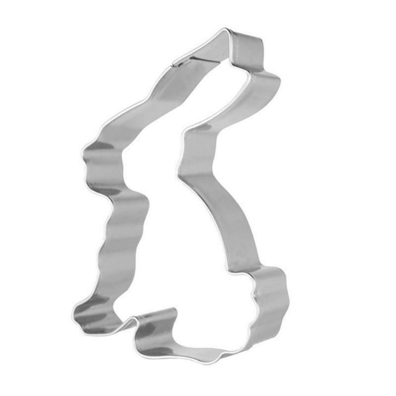 Easter Rabbit Cookies Cutter Mold Stainless Baking Cake Decorating Tools Happy
