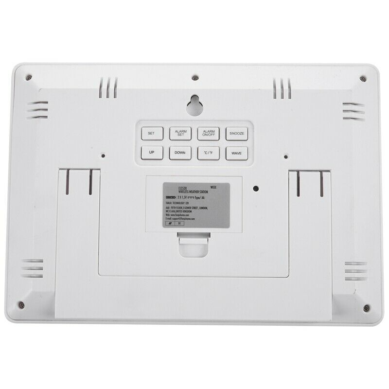 Digital Wall Clock Lcd Big Large Number Time Temperature Calendar Alarm Table V5