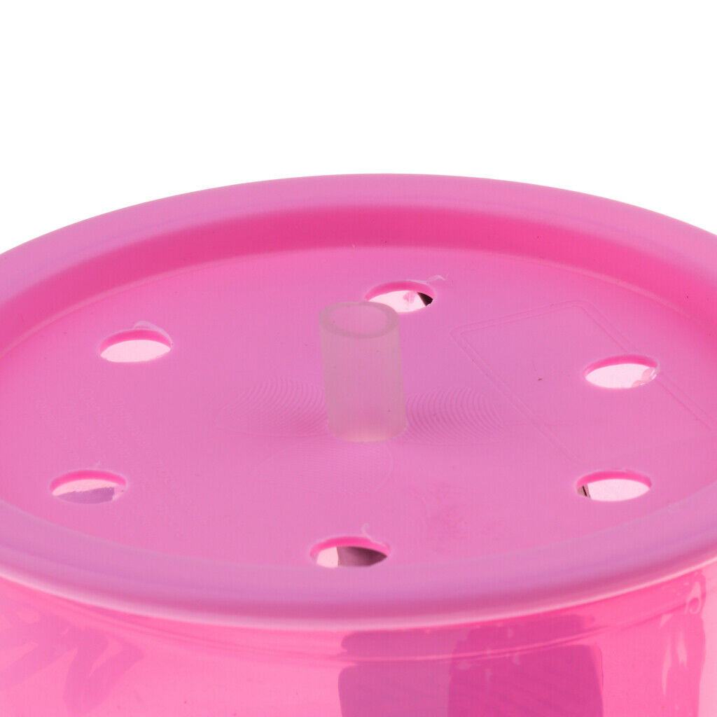 Pet Fountain Cat Dog Water Dispenser with Pump Automatic Water Bowl Fountain Red