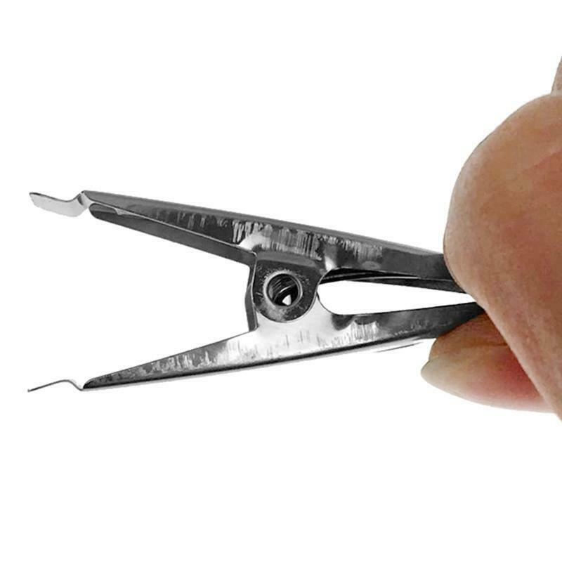 Metal Windproof Clip Strong Spring Stable and Tight Anti Fall Flat Mouth Design