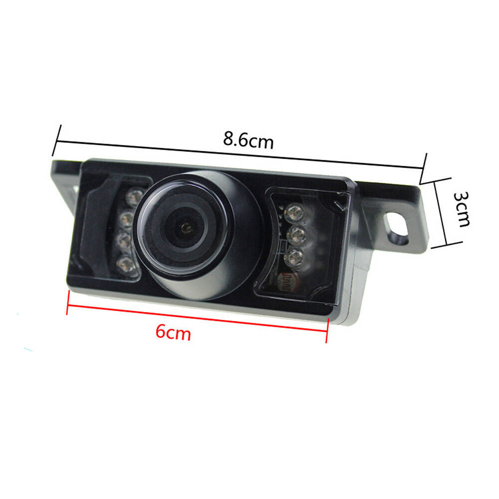12V Car 2.4G Wireless Reverse Rear View Backup Camera Parking Kit