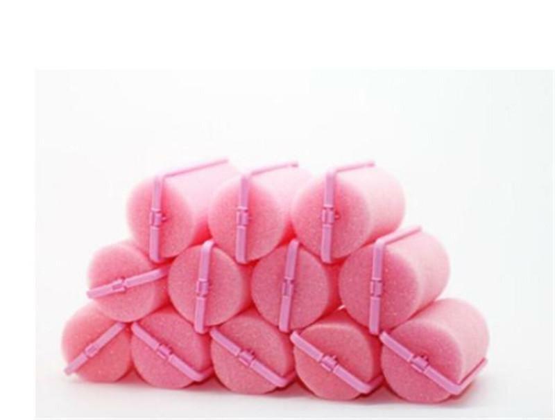 12 Pcs/bag Magic Curlers Twist Tool Sponge Foam Cushion Hair Styling Rollers BDA