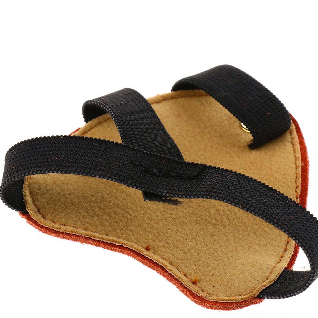 Leather Bow Arrow Left Hand Guard Protector Archery Glove Hunting Shooting