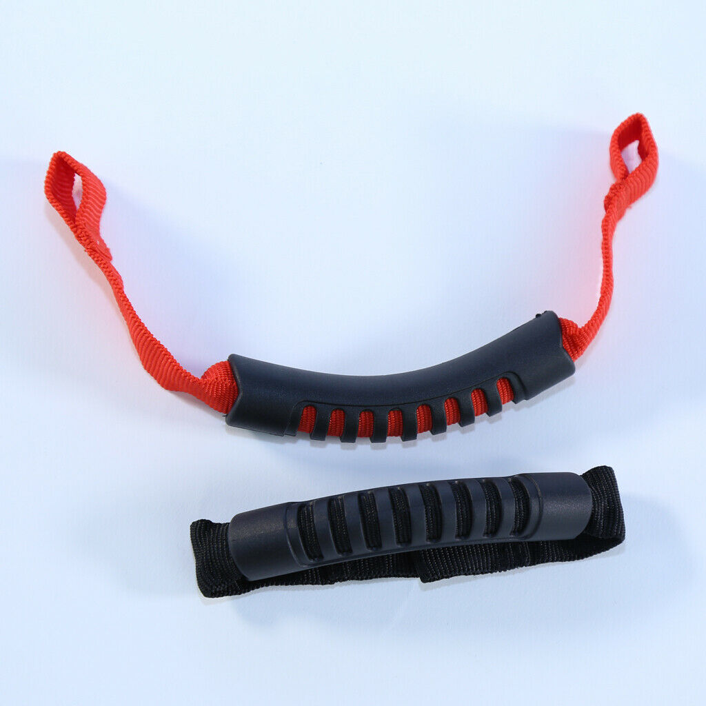 2 Pieces Rear Seat Roller Grab Handle Headrest Handle For