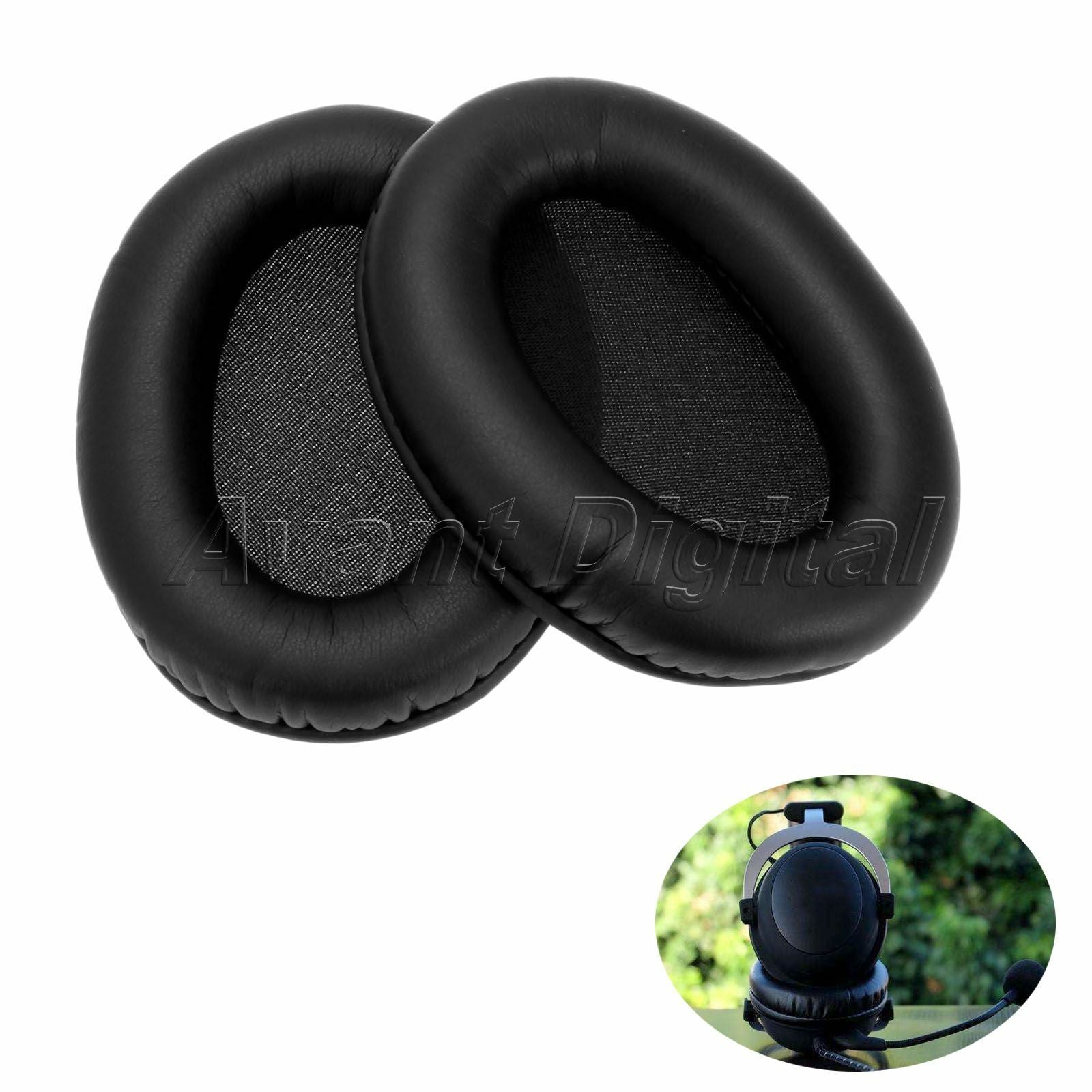 2Pcs Replace Ear Pads For Kingston HyperX Cloud CORE/ Cloud II Headphones KHX