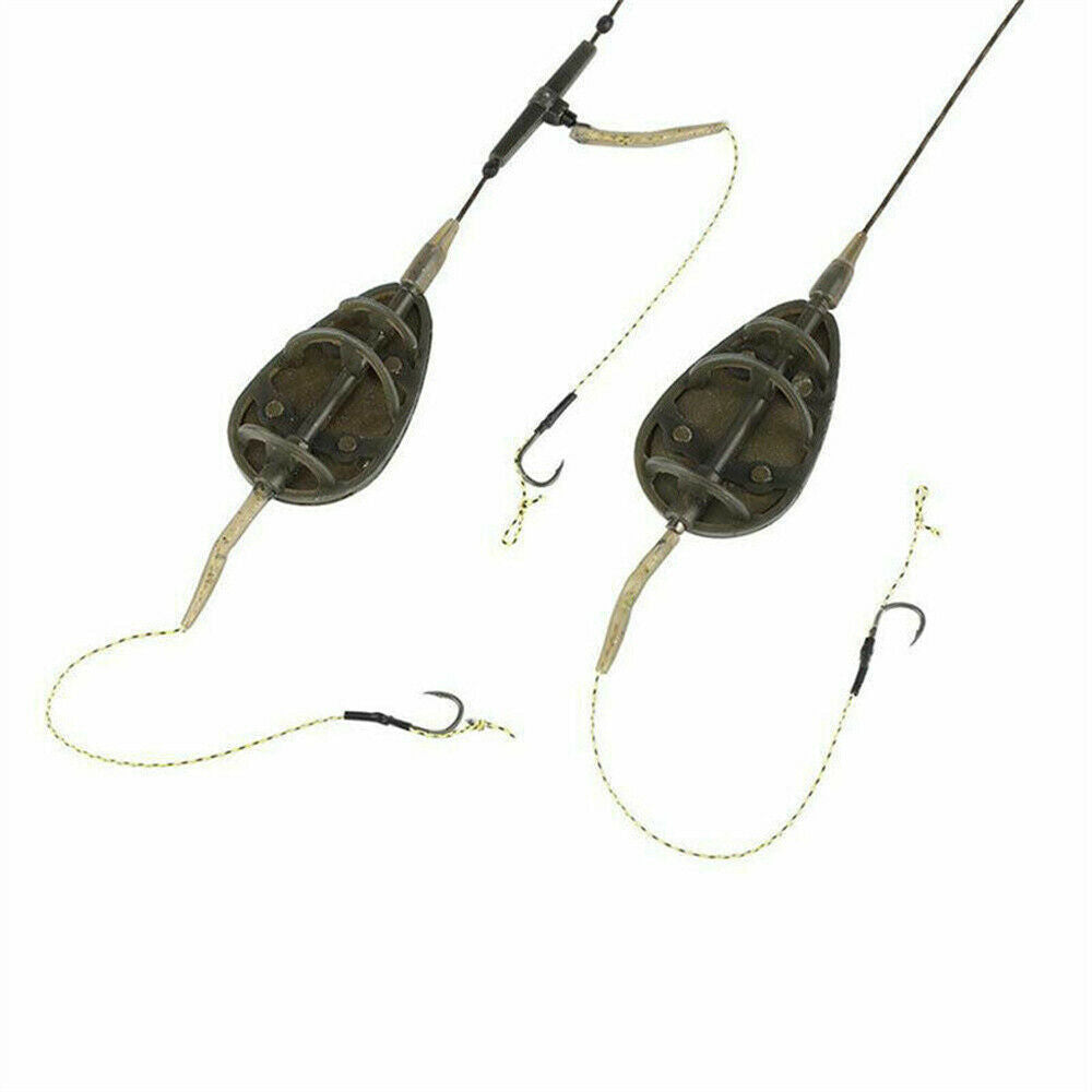 4+1 Inline Method Feeders Mould Kit For Carp NEWFishing Tackle Practical Use Set