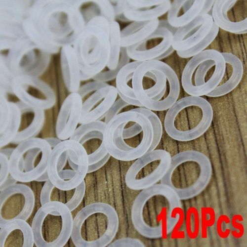Hot! 120pcs Silicone Rubber O-Ring Switch Dampeners White For Cherry MX Keyboard