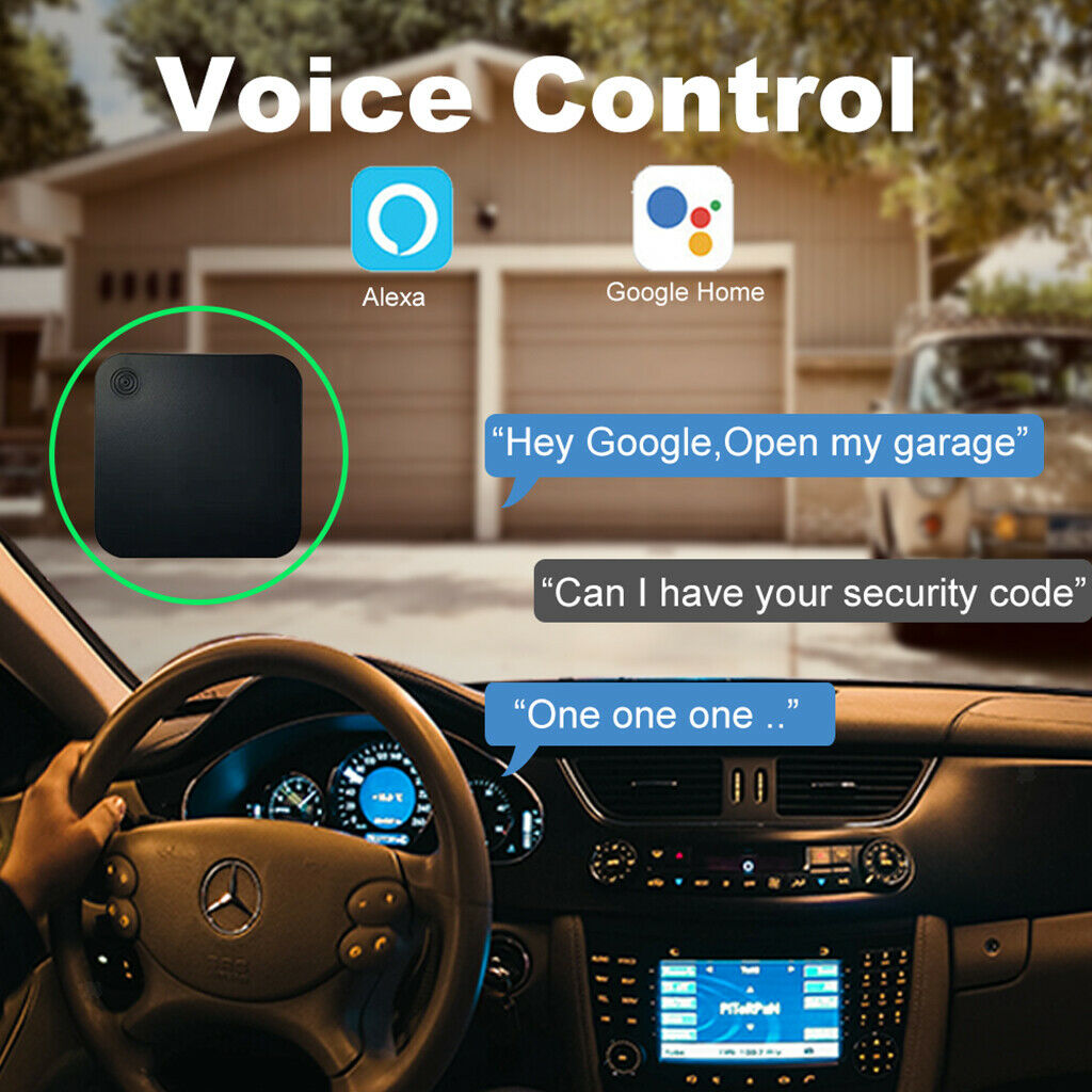WiFi Garage Door Opener Controller Compatible with Alexa Voice Control
