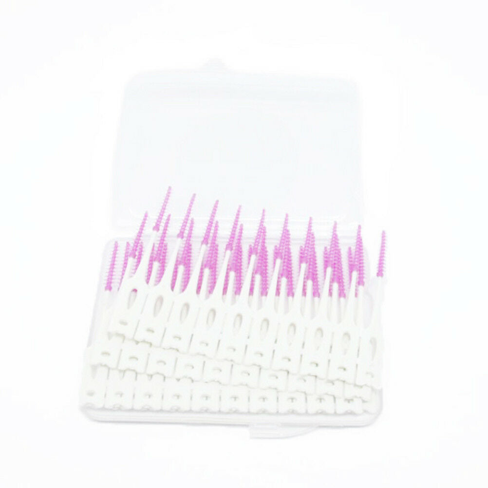 40Pcs Interdental brush dental floss teeth oral clean toothpick teeth whit.l8