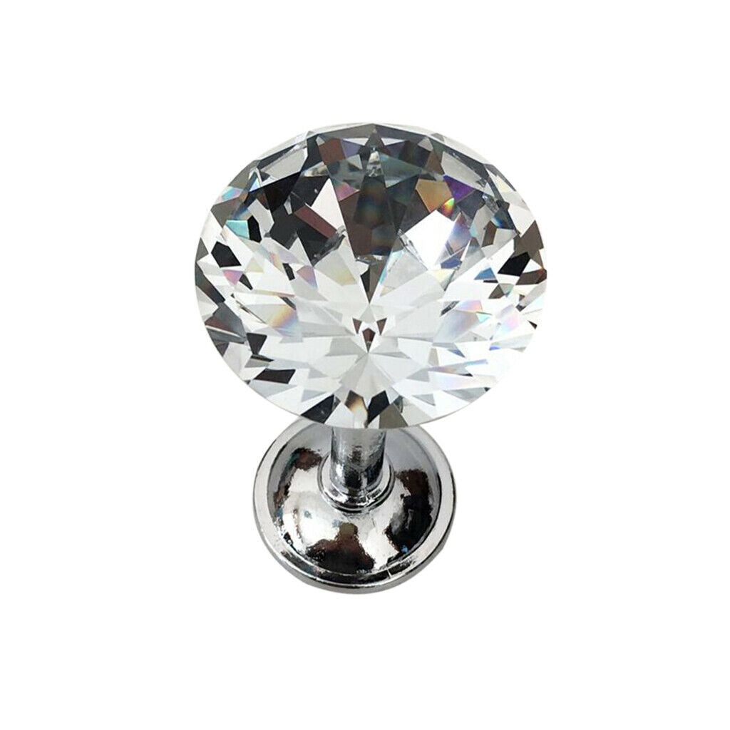 Alloy Crystal Glass Ball Wall Coat Hook Tieback Curtain Hooks Towel Hanger