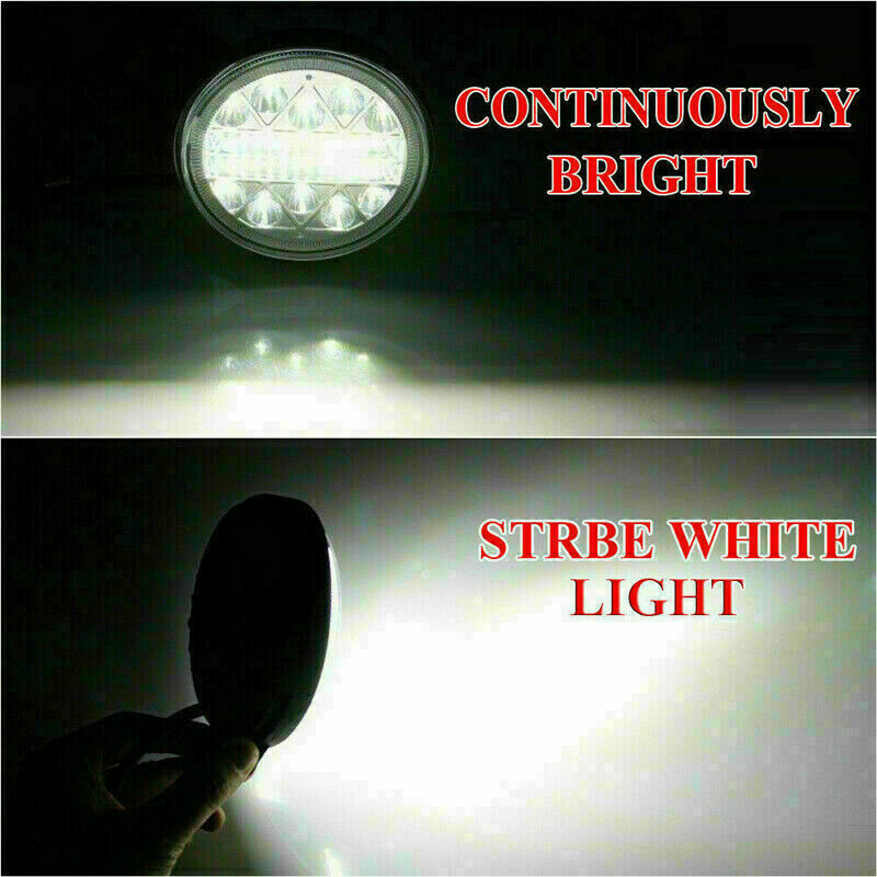 4x 4inch LED Work Light Bar 4WD Offroad SPOT Pods Round Fog ATV SUV Driving Lamp