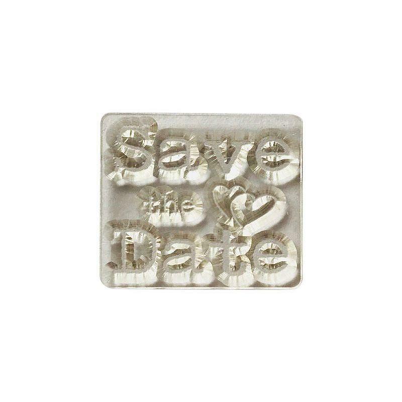 Save the Date Silicone Clear Seal Stamp DIY Scrapbooking Embossing Photo Album
