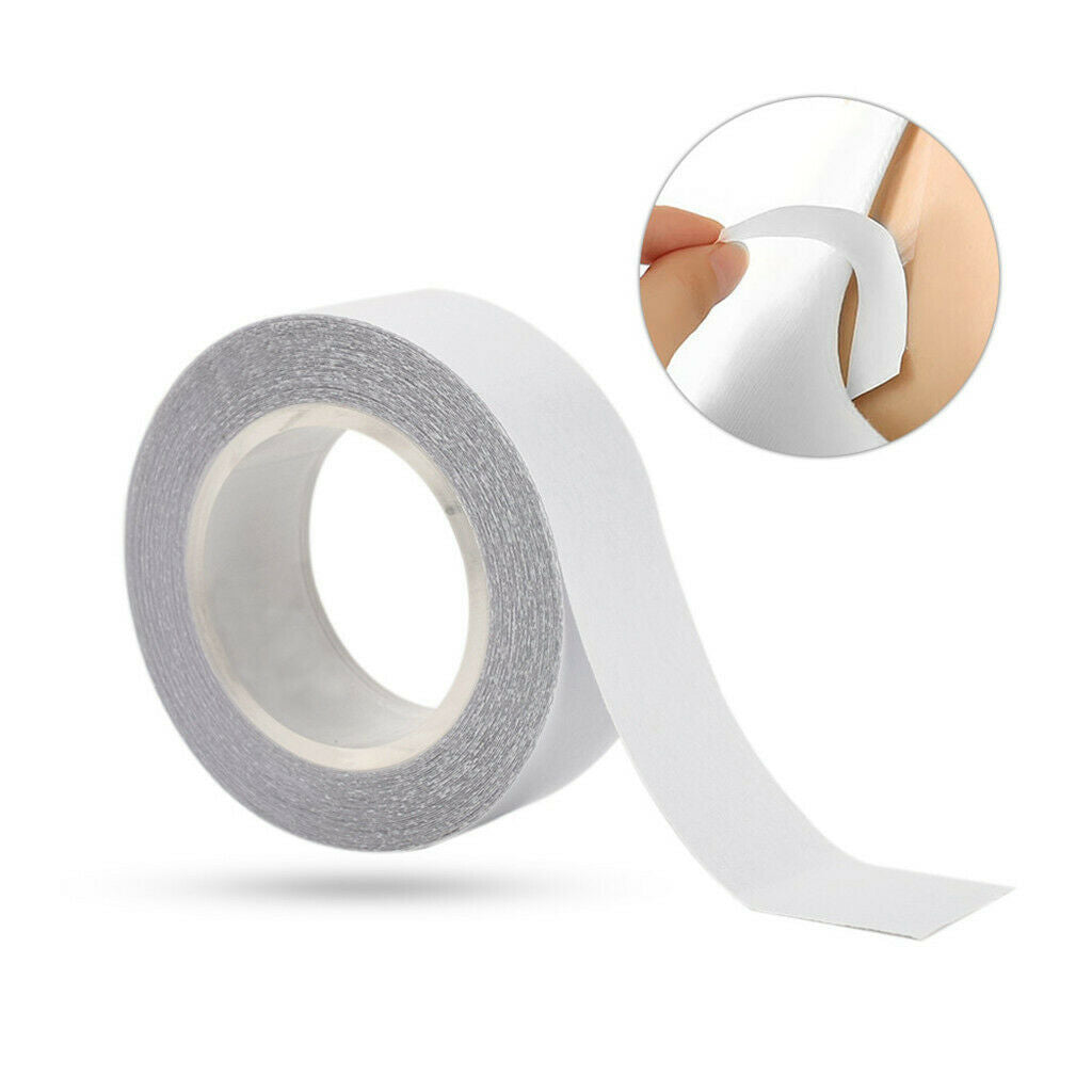 Double Sided Clothing Tape Adhesive Wardrobe Dress Tape Roll for Body Skin Clear