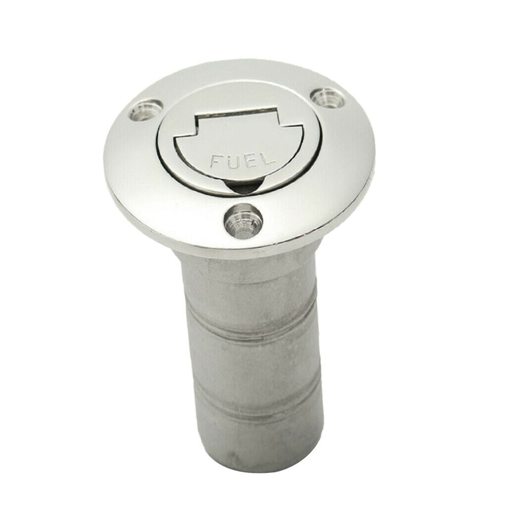 Marine Boat Fuel Oil Deck Filler Keyless Lift   Stainless Steel - 38mm