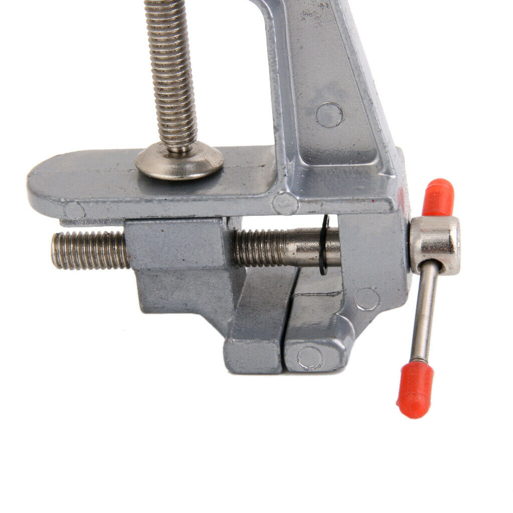 Mini Home Aluminum Hobby Jewelry Clips On Table Bench Vise Tool Vise