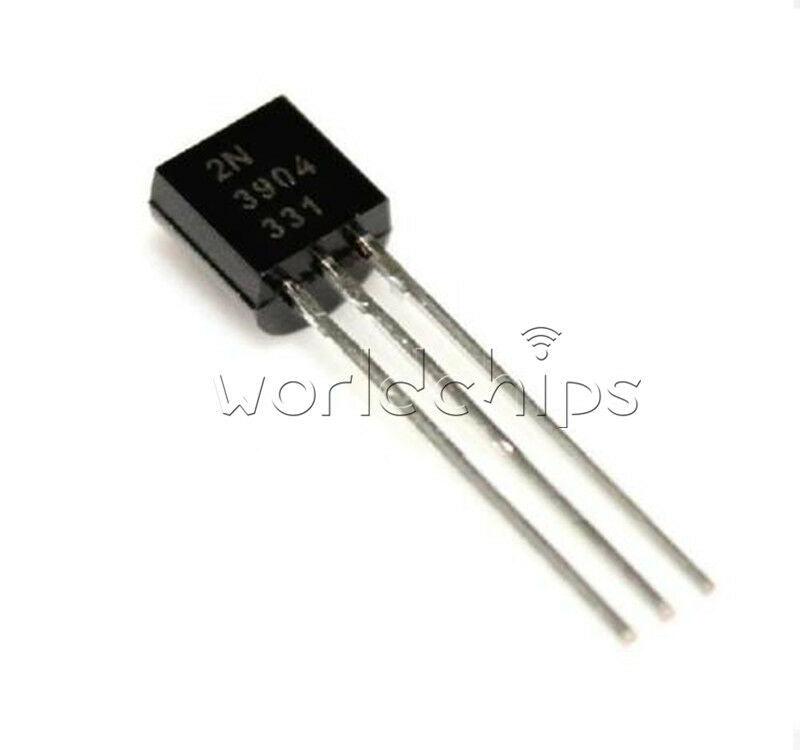 New 100Pcs 2N3904 TO-92 NPN General Purpose Transistor