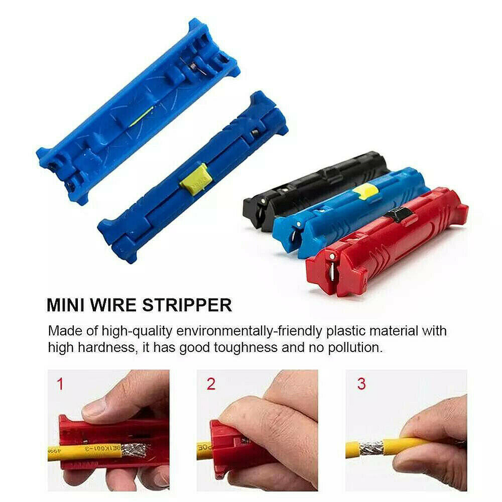 Professional Multifunciton Wire Stripper Crimper Pliers Terminal Cable Cutter US