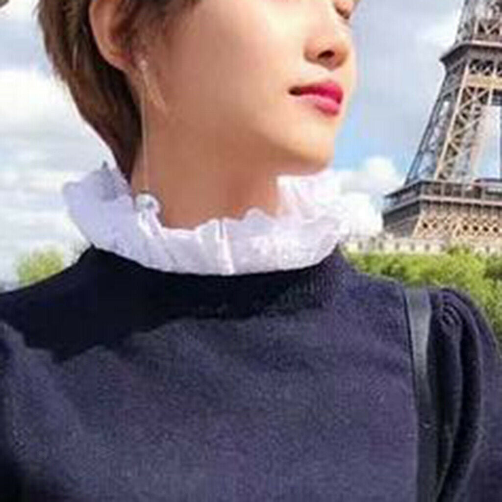 Women Lace Blouse Collar Insert Collar For Blouses And Sweaters