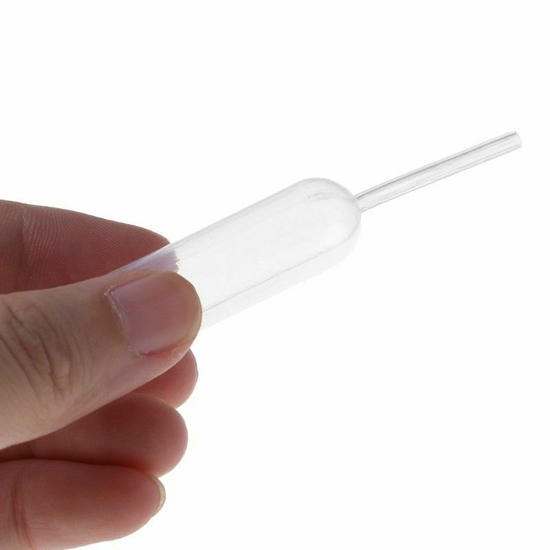 50 PCS 4ml Plastic Squeeze Transfer Pipettes Dropper For Cup Cakes Strawberries