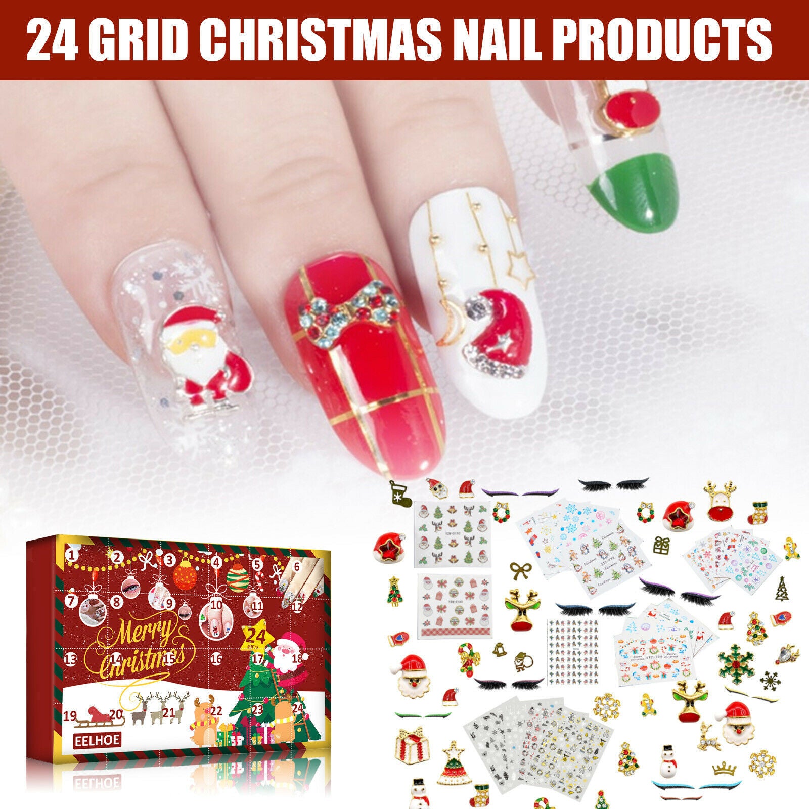 Nail Stickers Hidden Gifts for Great Creatively Gifts Gift Box Girls Kids