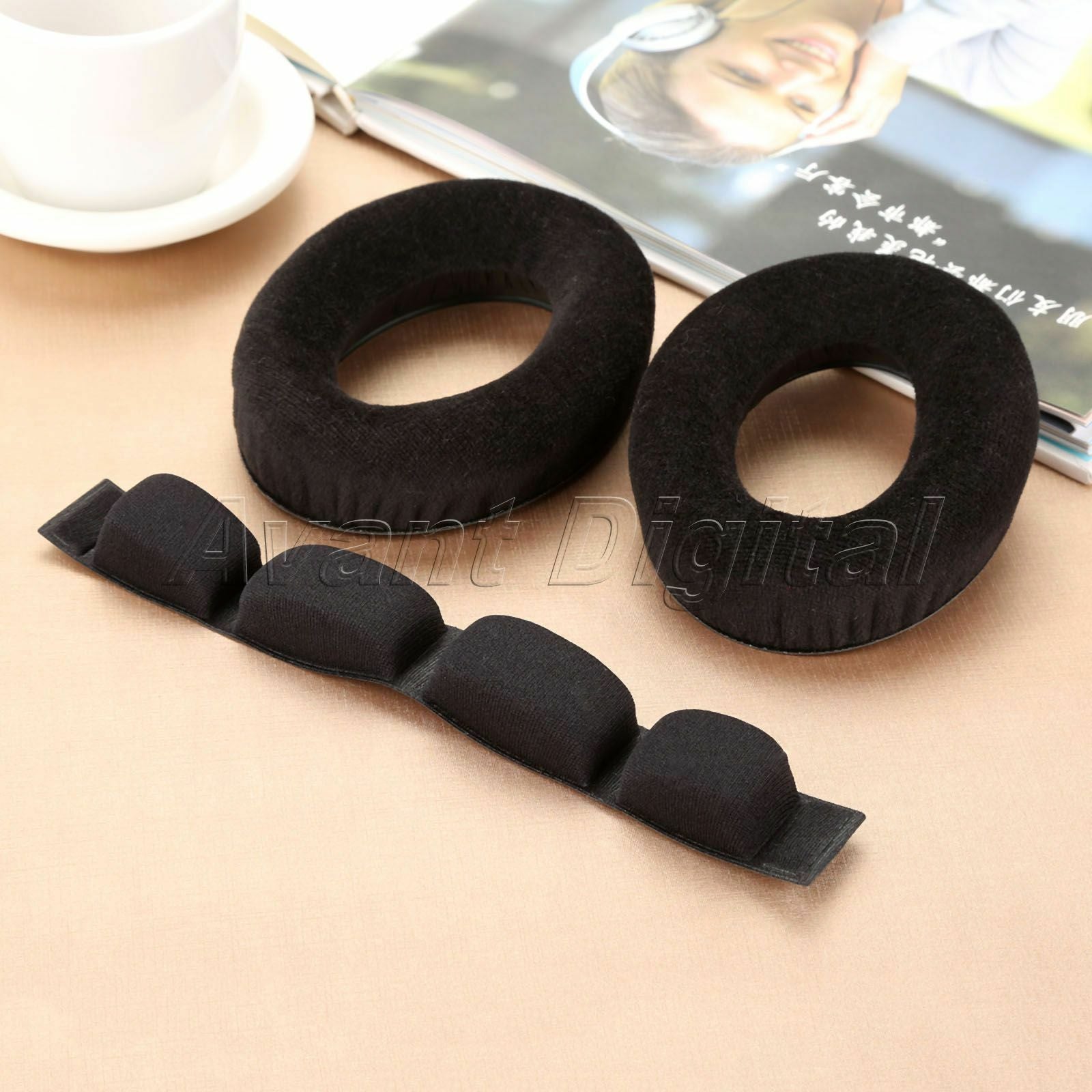 Soft Earpads & Headband For Sennheiser HD545 HD565 HD580 HD600 HD650 Headphones