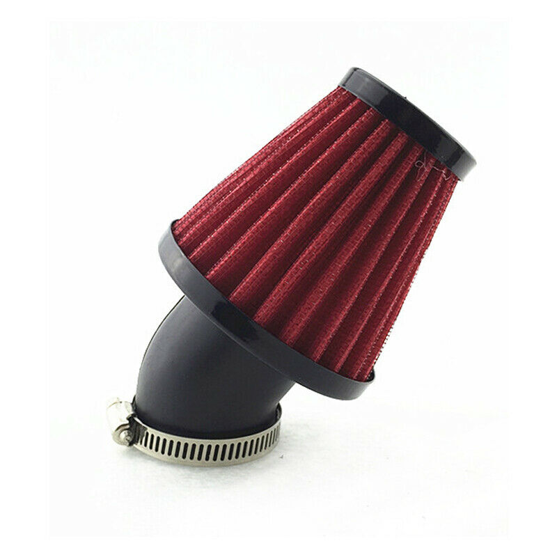 48mm Motorcycle Bikes 45 Degree Elbow Air Intake Filter Bend Tuning Universal