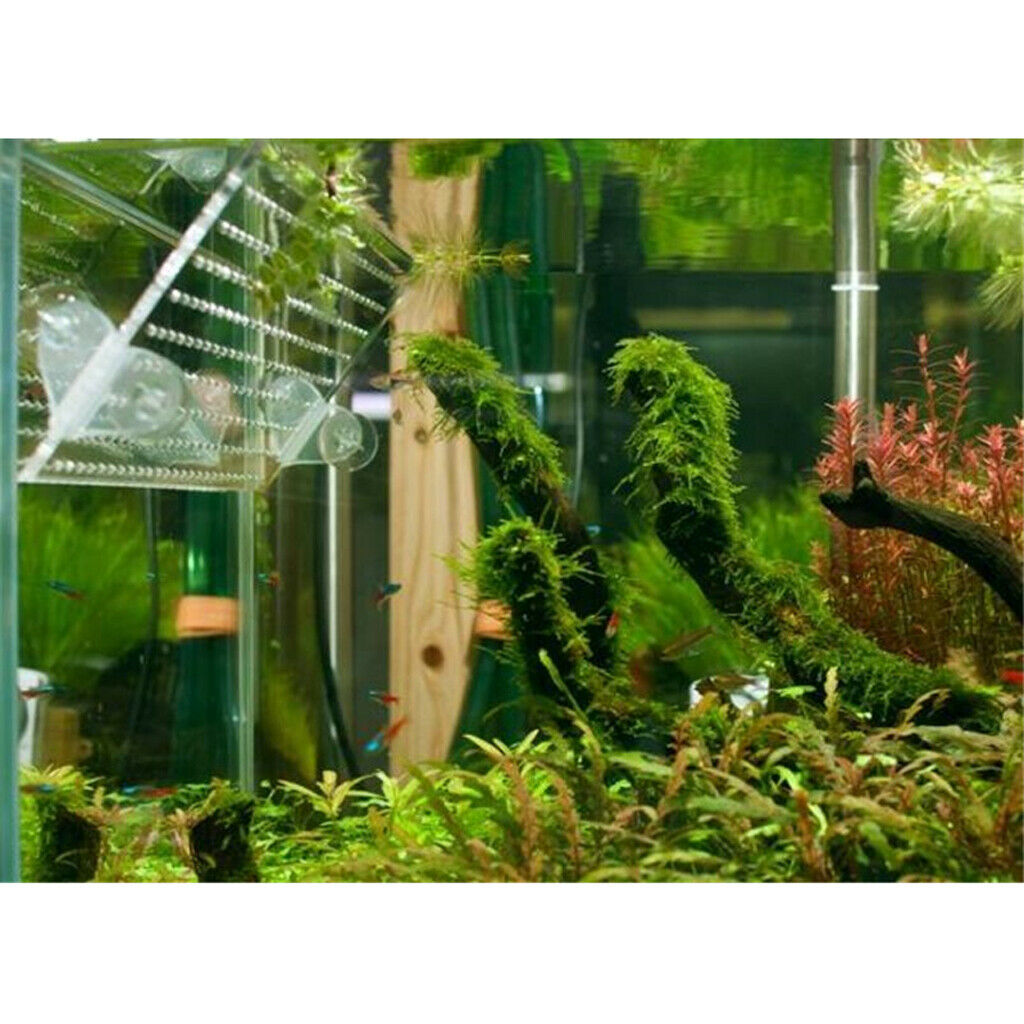 2set Silicone Plastic Aquarium Breeding Separator Fish Tank Divider Sheet Holder