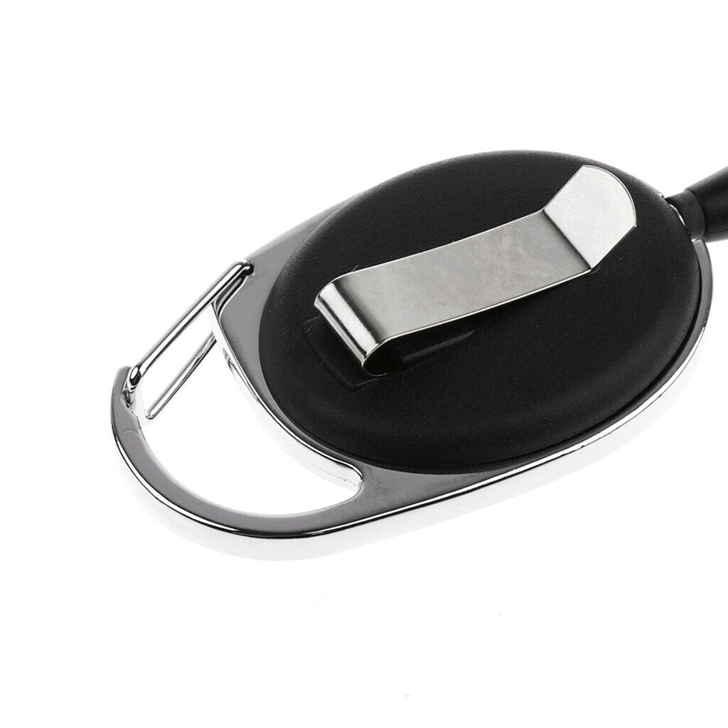 10 Pieces / Set Retractable Keychain Belt Clip Keychain ID Card  Creative Gift