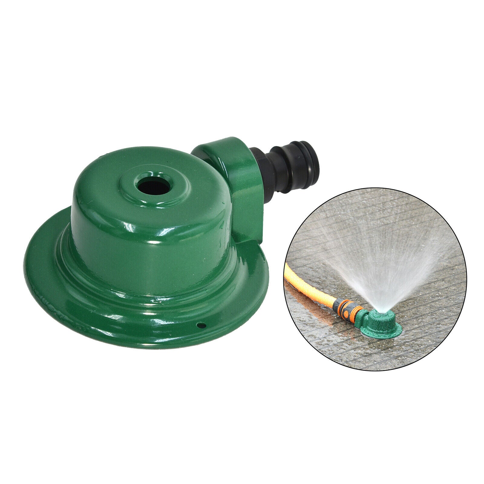 Metal Garden Water Sprinkler Yard Lawn Watering Spray Irrigation System