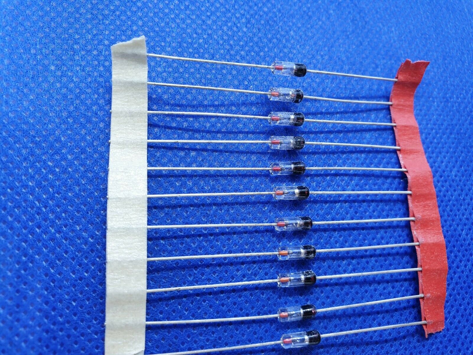20x NOS 1N60 Germanium Glass Diodes 1K60 THOMSON-CSF FOR HI_END AUDIO !