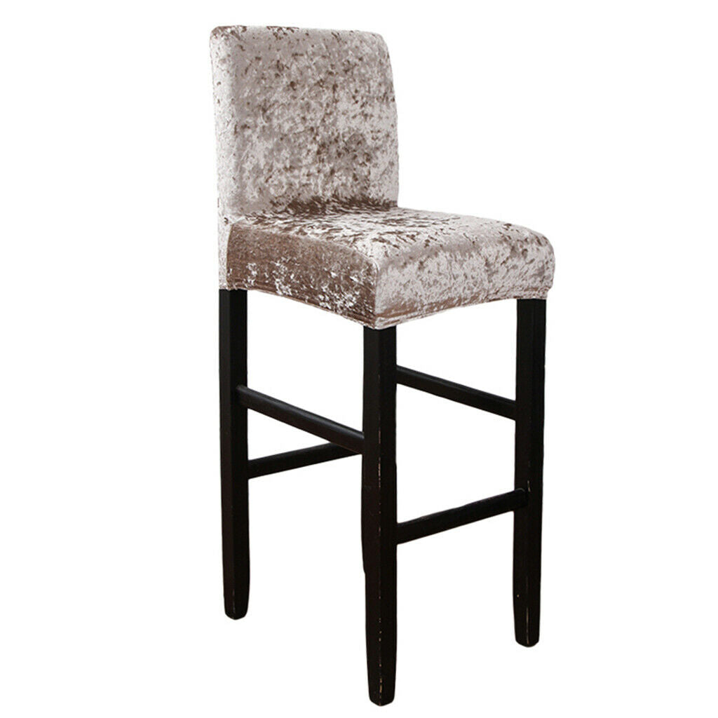 2pcs Spandex Low Short Back Chair Seat Protector Wedding Banquet Hotel Decor
