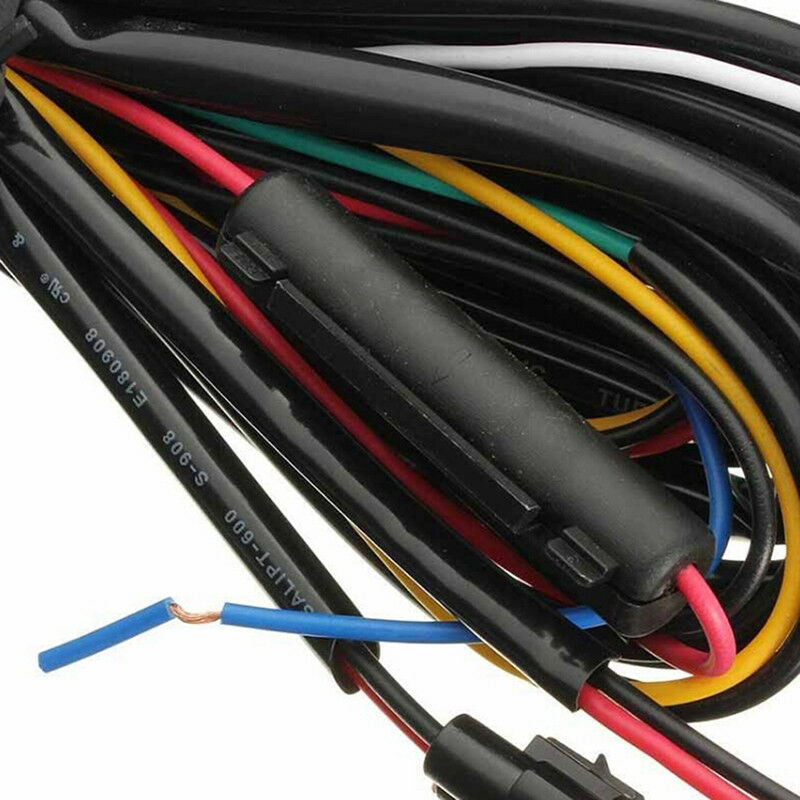 Car DRL Daytime Running Light Dimmer Dimming Relay Control Switch Harness 12V BD