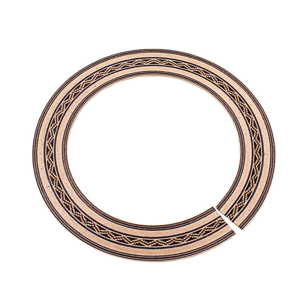 90mm Classical Guitar Wood Inlaid Soundhole Acoustic Guitar Rosette