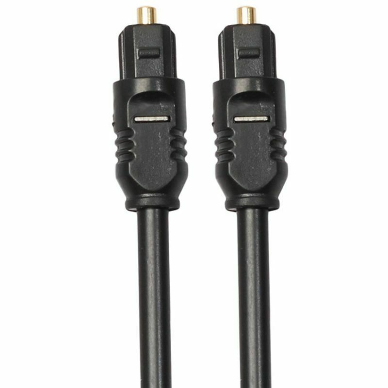 1m Fiber Optic TOSLink Digital Audio Cable Male to Male  and Flexible CompatibU2