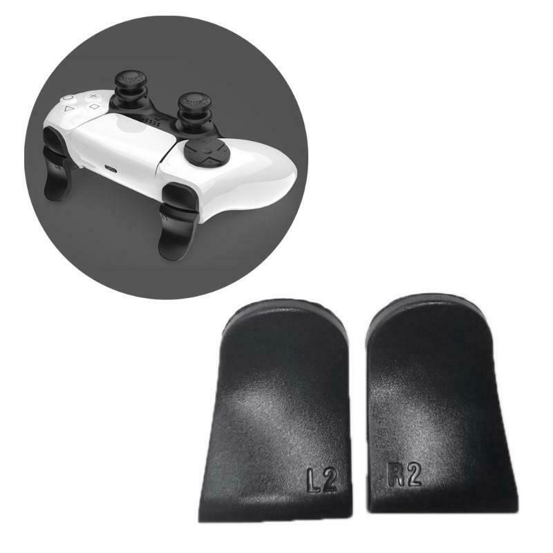 1 Pair Anti Slip L2 R2 Trigger Extended Buttons Kit For PS5 Controller Extenders