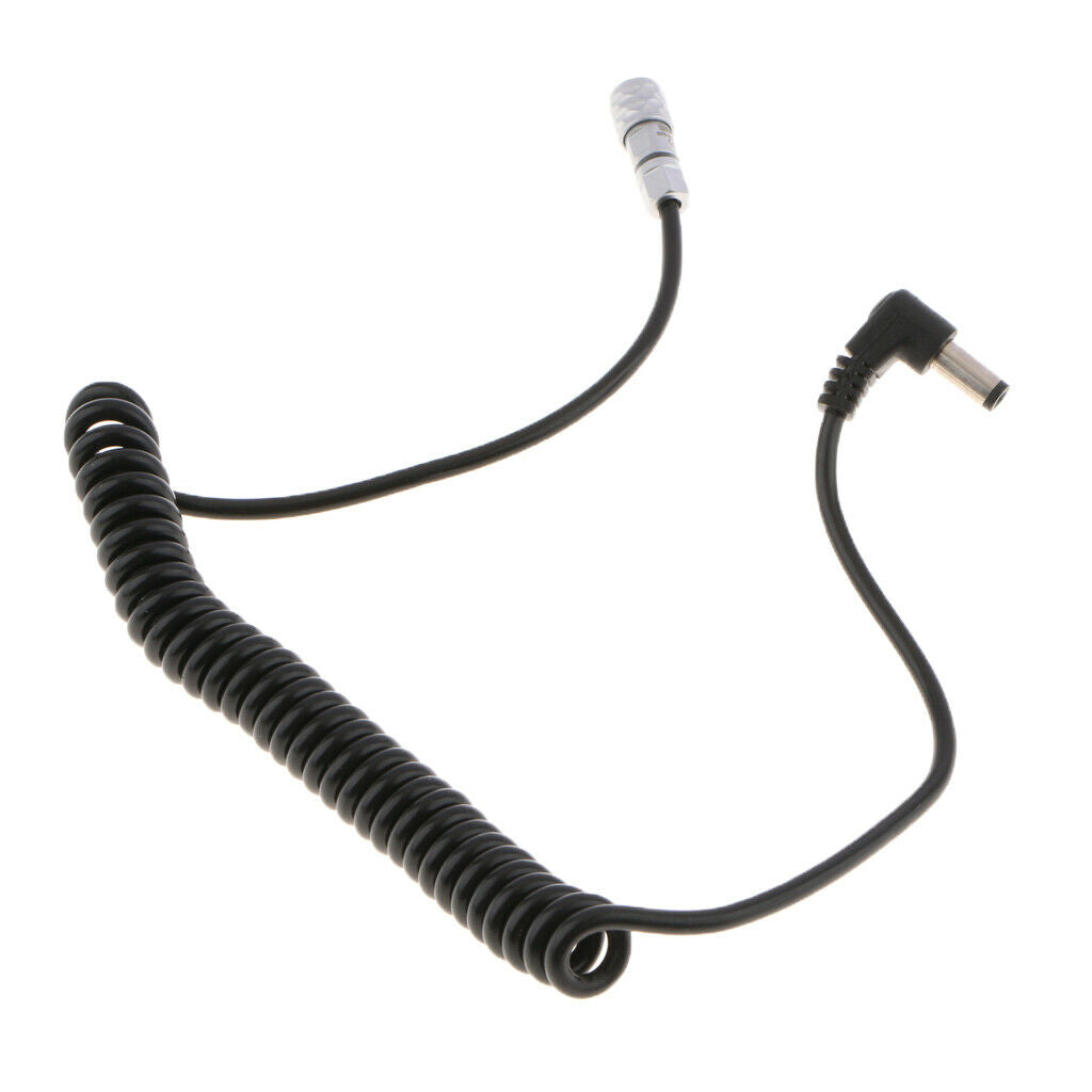 Power Supply Cable Spring Cord for BMPCC 4K Blackmagic Pocket Cinema Camera