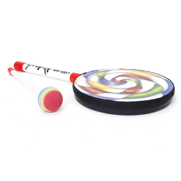 Lollipop Hand Drum with Mallet Set
