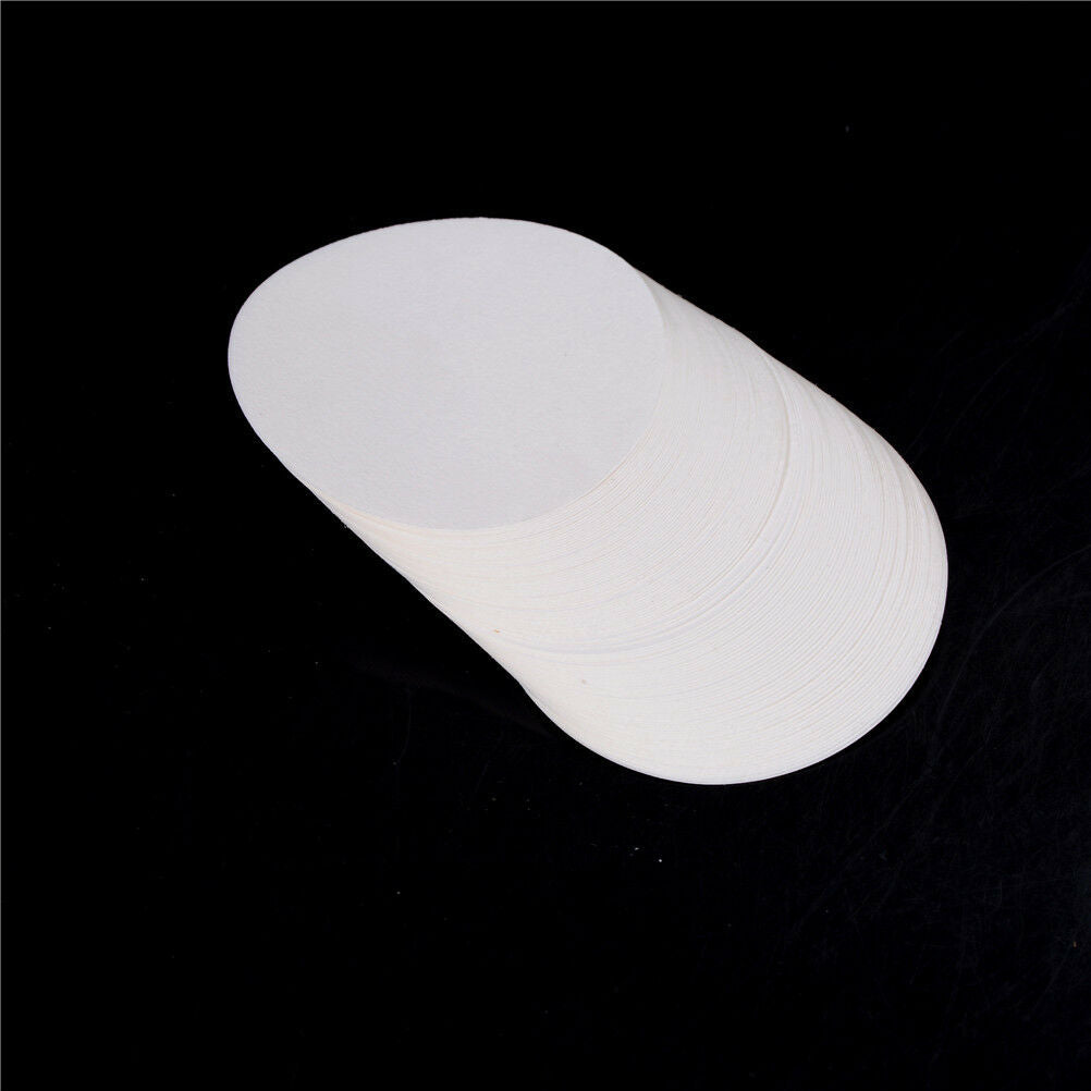 100pcs Filter Paper 9cm Medium Speed Filter Paper Lab Filtration MiSJCA