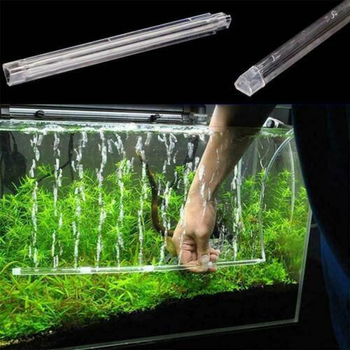 US_Aquarium Fish Tank Pump Accessories Mini Air Bubble Stone Tube Oxygen Aerator