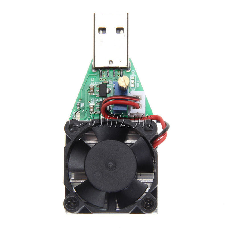 15W 3.7-13V Industrial Electronic Load Resistor USB Discharge Battery Tester