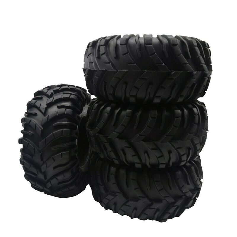 4PCS 130mm 2.2inch Mud Grappler Rubber Tyre Wheel Tires for 1/10 RC Cler TraxxA9