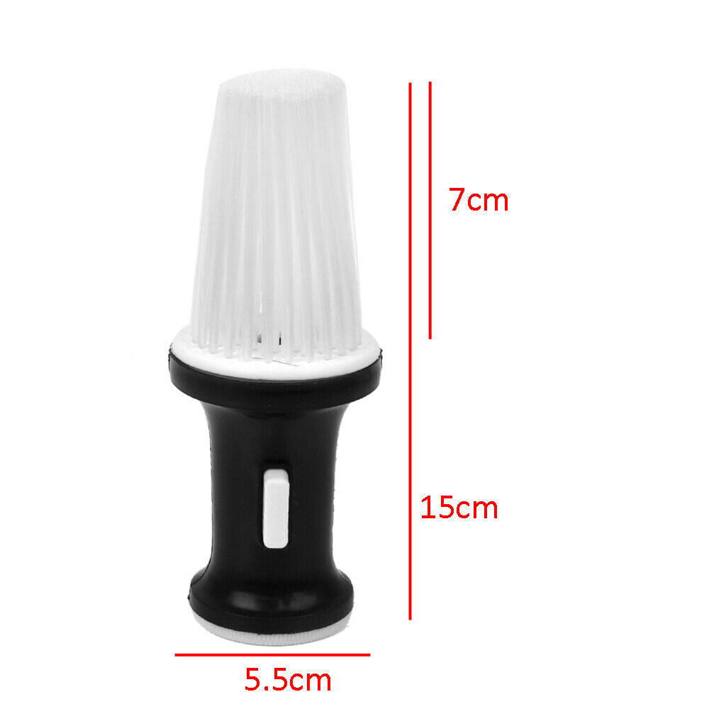 Neck Brush, Hair Brush, Hairdresser, Soft Brush with Dust Container