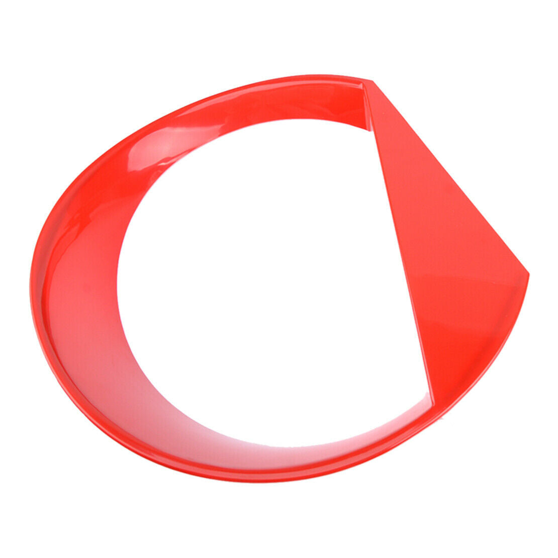 2Pcs Red Birds Eyes Style Headlight Trim Cover Fit for Jeep Renegade 16-18 as