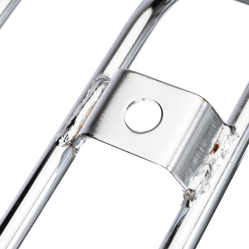 Motorcycle Scooter Dirt Bike Solo Seat Shelf Rear Fender Luggage Rack Universal
