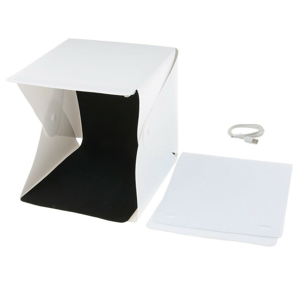 LED Light Room Photo Studio 8" 20cm Photography Lighting Tent Kit Cube Box B