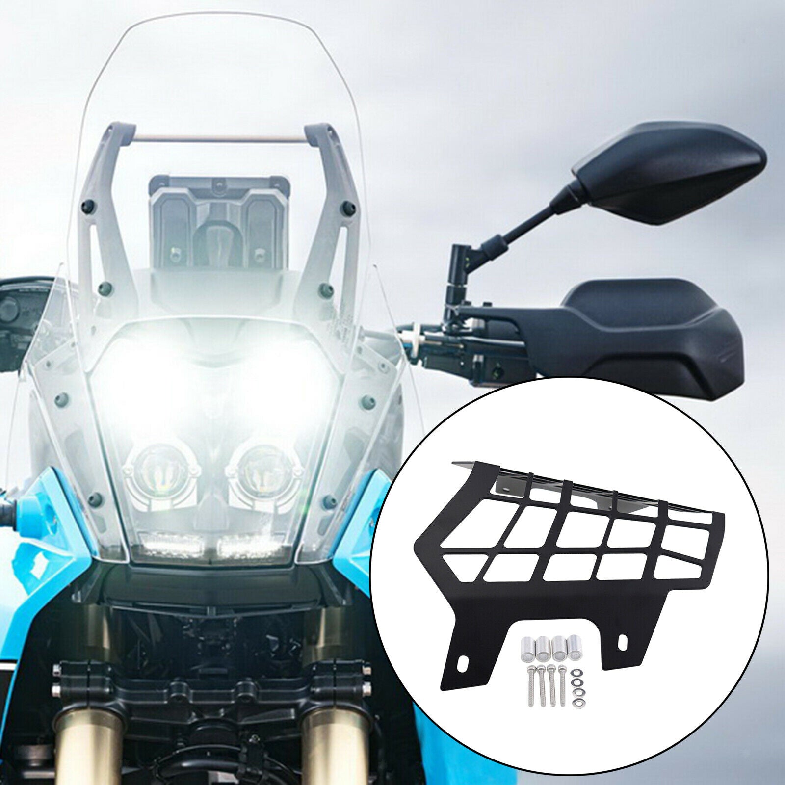 Headlight protection frame protection cover for Yamaha XTZ 700 2019 2021 Street