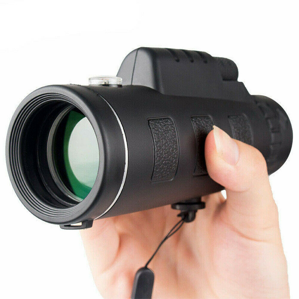 40X60 Portable Zoom Monocular Telescope HD Night Vision Outdoor Hunting Camping
